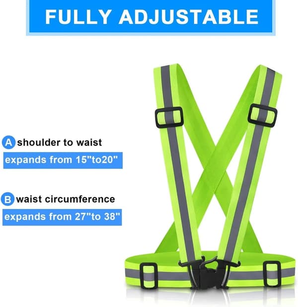 Reflekterende sikkerhetsvestsett Reflective Safety Vest