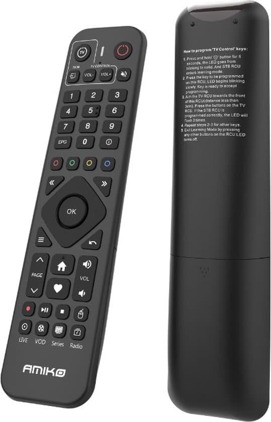 Amiko Android fjärrkontroll IR fjärrkontroll V2 Amiko Android Remote