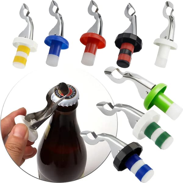 Pullonkorkit 10 kpl Vipu Tiiviste Yleiskäyttöinen Olut Viini Samppanja Tiivis
