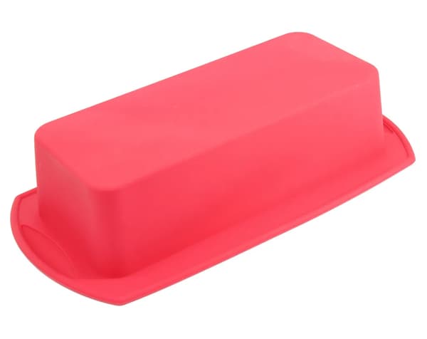 Silikoninen leipävuoka, n. 27×13×6.5cm, punainen Silicone Loaf Bread