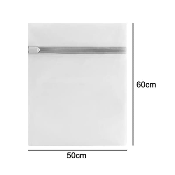 Mesh Vaskepose Fin Vaskepose Slitesterk Vaskepose Husholdningslaken Kosedyr Undertøy Nettpose 50*60cm