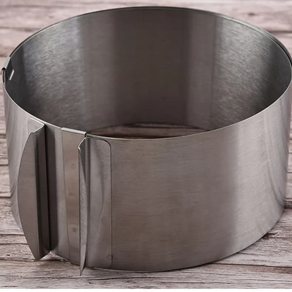 Säädettävä ruostumaton kakkuvuoka Adjustable Stainless Cake