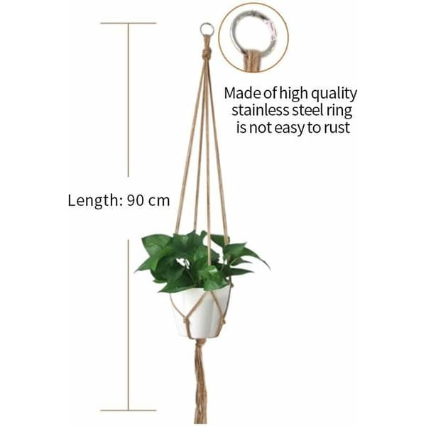 Hamprep Planter Hängande Nät 105cm 5-pack
