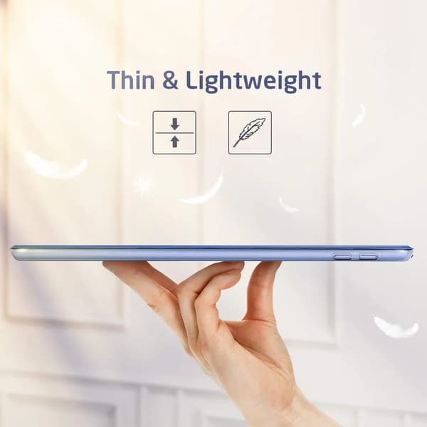 iPad 10,2 tums fodral 7:e generationen Smart Flip Sleep Wake Justerbart stativ Ultratunt