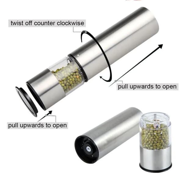 Elektrisk pepperkvern Electric Pepper Mill
