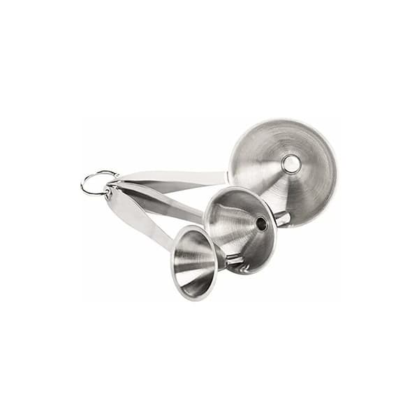 Mini pitkäkaulaiset öljy- ja viinisuppilot, 3 kpl:n setti 3 pcs