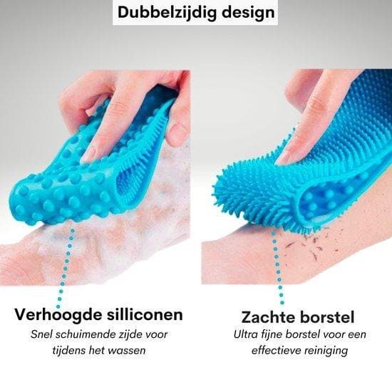 Ryggskrubb Duschborste 70CM Lång Dubbelsidig