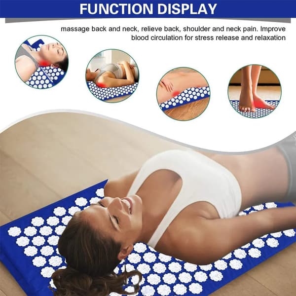 Massagepude Akupressurmåtte Yogamåtte Smith Massagemåtte