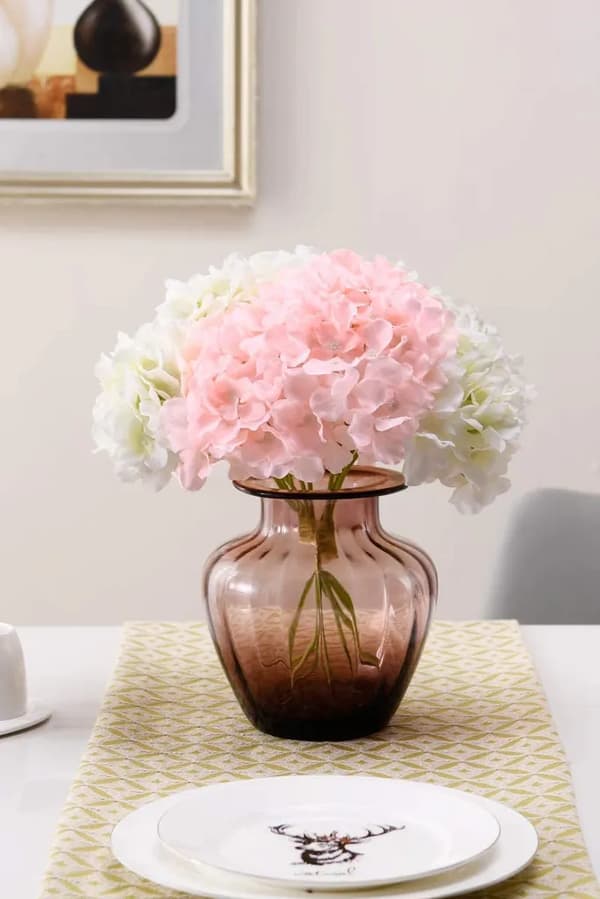 Hvid Silkeblomst Enkeltstilk 1 pcs