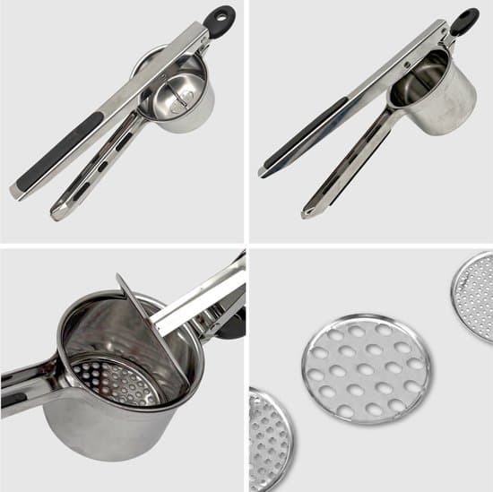 Kartoffelpresser i rustfrit stål