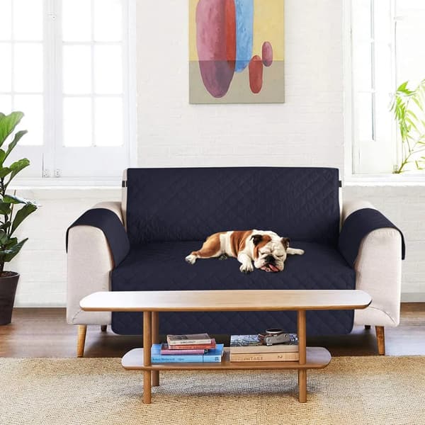Dypblå Sofatrekk Sofa Protector Cover