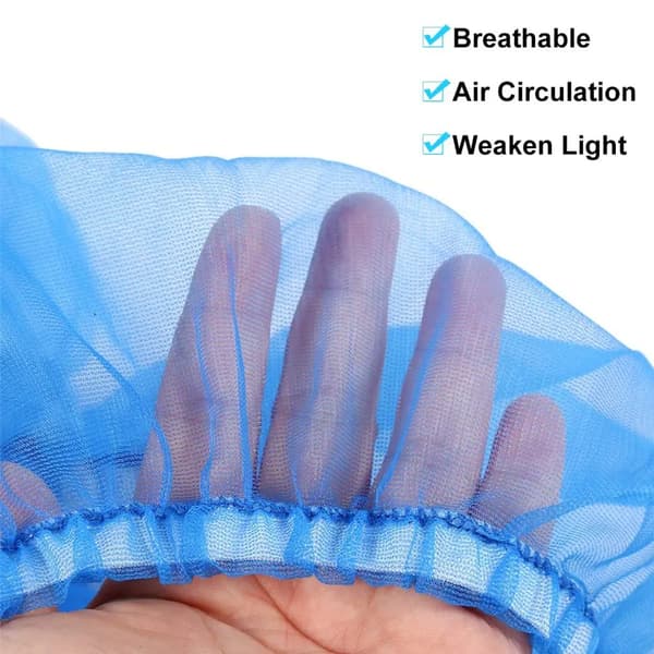 Fuglebur Frøfanger Skygge Nylonnett Pustende Elastisk Passform 132-250cm 33cm