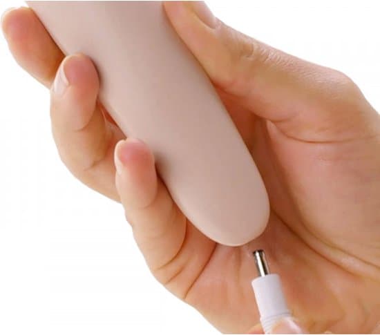 Elektrisk hårdhudsfjerner USB genopladelig med LED-lys