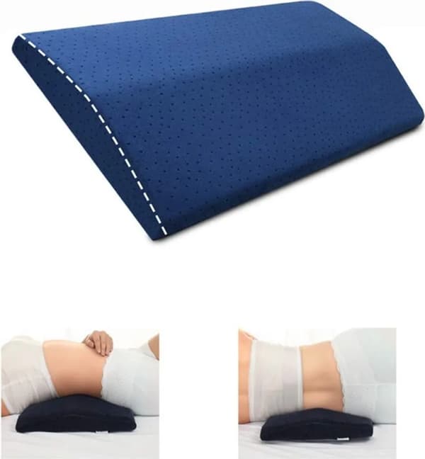Svankkudde Memory Foam Kudde Svankstödskudde Ortopedisk Sovkudde Svankstödssängkudde Tillverkad av Memory Foam