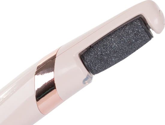 Elektrisk hårdhudsfjerner USB genopladelig med LED-lys