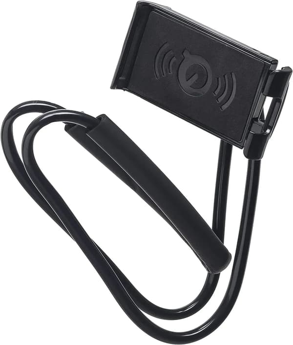 Flexibel telefonhalsrem i premiummaterial med smart 360° rotation - Universal telefonhållare