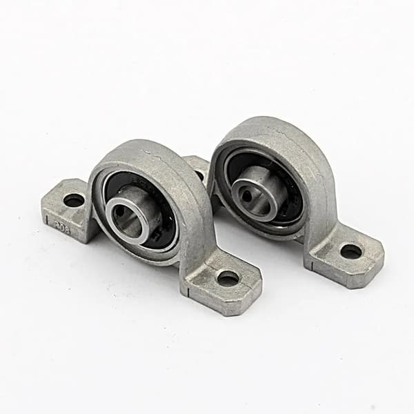 2 stk KP08 lagerhus 8 mm boring sinklegering innsatser kulelagerhus støpt hus puteblokk 3D-skriver tilbehørssett
