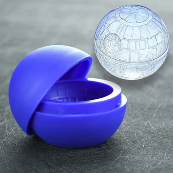 3D Star Wars Dødsstjerne Silikone Isbakke (2-pak)