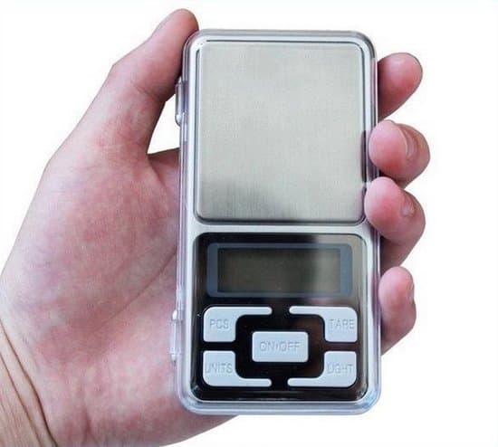 Mini præcisionskøkkenvægt 200g/0.01g LCD-baggrundsbelysning Mini