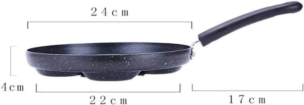24cm 4-reikäinen aamiaispannu 24cm 4-Hole Breakfast