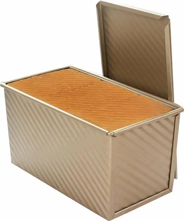 Brødform for toast, kake og bakverk med lokk 450g Pullman Non-Stick Brødform