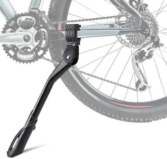 Cykelstöd för 24-29 tums cyklar aluminium svart