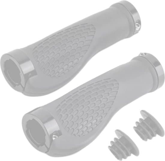 Blå Cykelstyrgreb Ergonomiske til 20-22 mm Styr