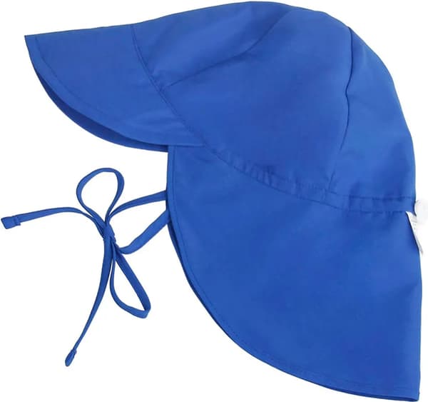 Baby solhat UPF50+ polyester 1 stk. Størrelser 44-48 cm 9-18 mdr. / 48-54 cm 2-4 år Strand