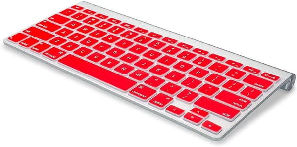 Silikon tastaturdeksel 13 15 tommer eldre bærbar PC klart vaskbart beskyttelsesdeksel