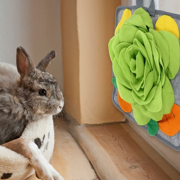 Grøn Rose Kæledyr Snusemåtte Firkantet Grå Base 3D Rose Gul Orange Ring 1 Stk