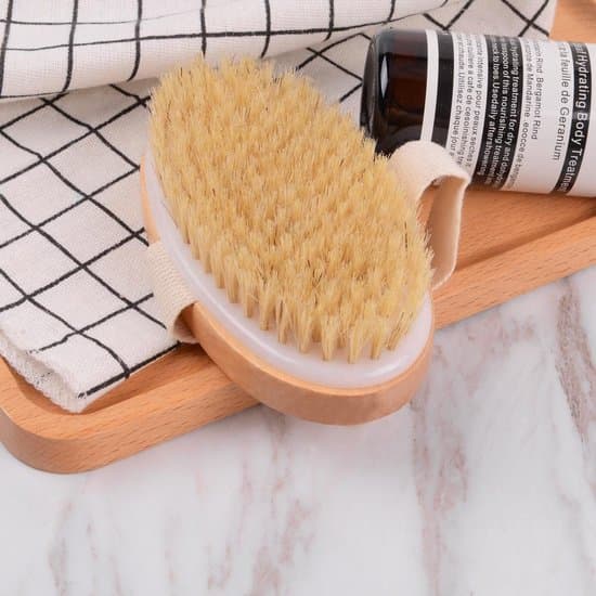 Tørbørste Kropsbørste Naturhår Massage