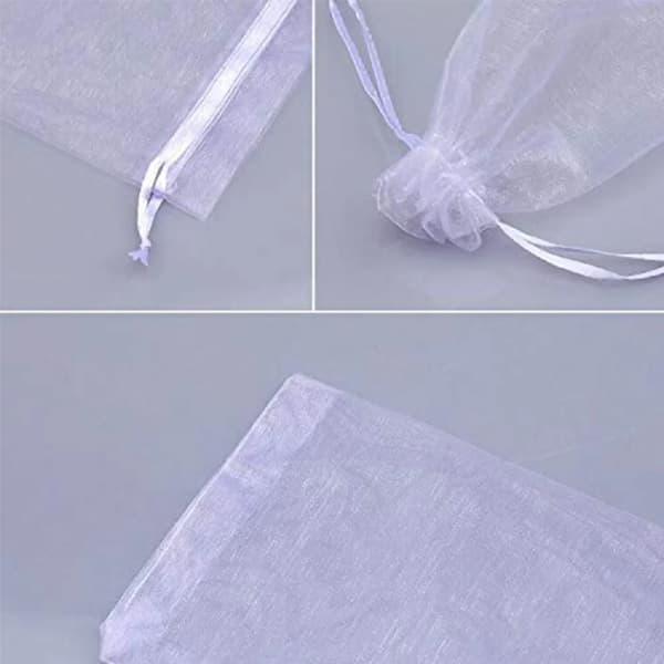 100 stk. nettingposer med snøring 7x9 cm 100 pcs