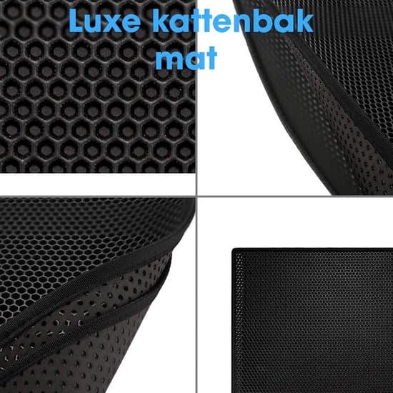 Vanntett dobbeltlags kattesandmatte - 40 x 50 cm Kattenbakmat - 40