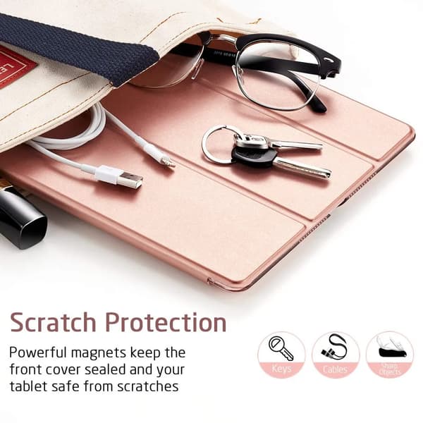 iPad 7. generation 10.2 etui Smart Sleep Wake Ultra Slim Multi-vinkel Stand Skal