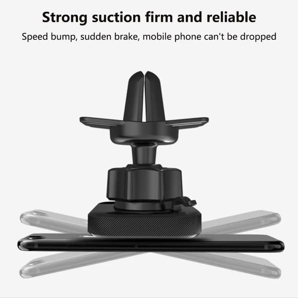 Bil Luftventil Telefonfeste Magnetisk Universell Navigasjonsholder 360 Roterbar