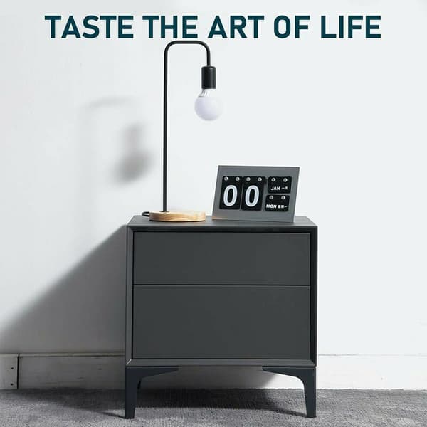 Matte Sorte Retvinklede Trekantede Sofaben 4 Stk Pyramide Metal Møbelfødder Sofa Bord 4 Stk