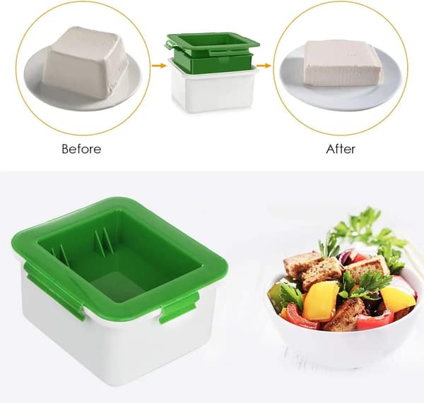 Vihreä PP-tofupuristin Tofu Press PP