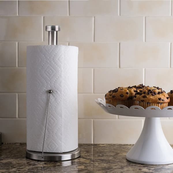 Fristående papirhåndkleholder i rustfritt stål Freestanding Paper Towel