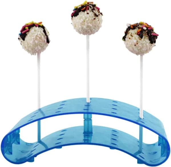 Cake Pop Klubba Stativ 20 Hål Klar Displayställ PS Plast Fest Dessert