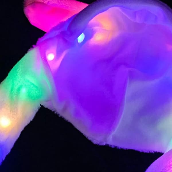 LED Plys Hat One Size med Pote Airbag Design one size