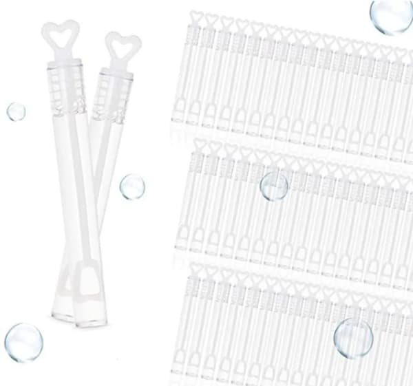 48 bryllupsbobler med hjertehåndtak til bryllup