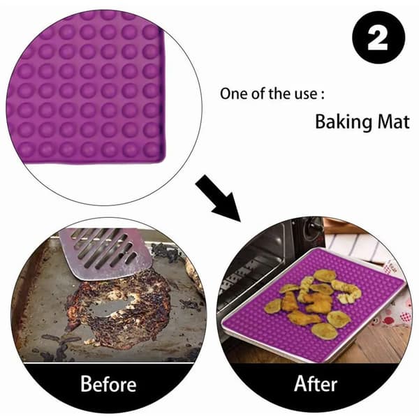 2 cm halvkuleformet silikonmatte hundegodbiter bakeform