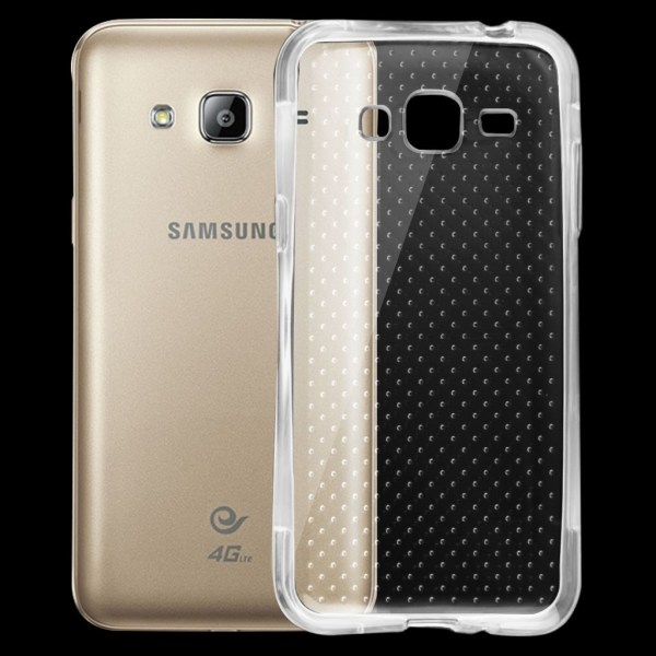 Samsung Galaxy J3 (2016) - Skyddande skal i förstärkt TPU Transparent