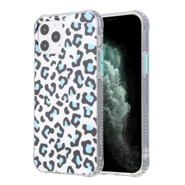 Leopard skal- iPhone 12 MINI Blå