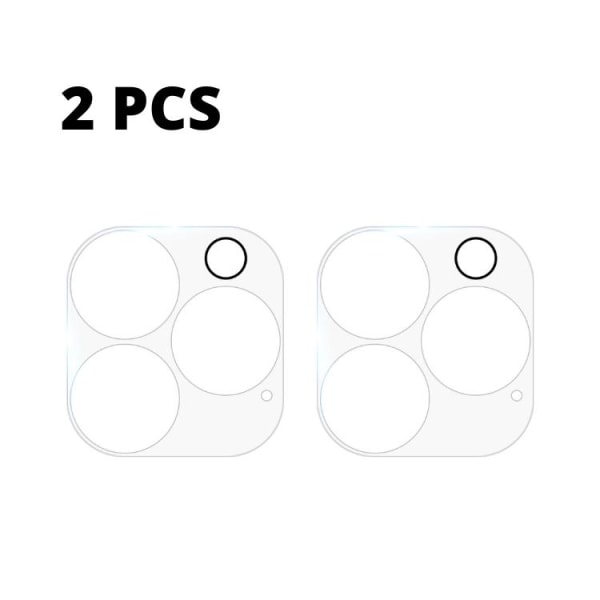 2 PACK- Linsskydd i Härdat Glas- iPhone 13 PRO/ 13 PRO MAX Transparent