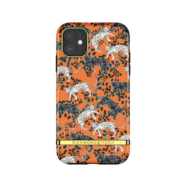 ORANGE LEOPARD - Richmond & Finch- iPhone 11 Orange