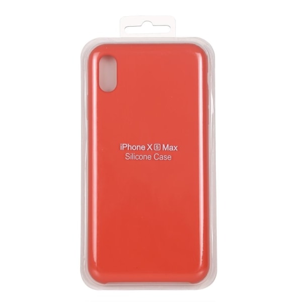 iPhone Xs Max - Silicone Case - Mobilskal i silikon Orange