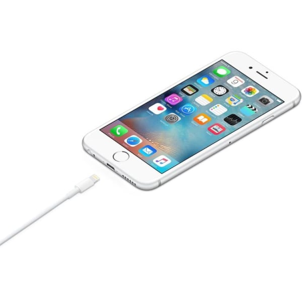 Lightning kabel till iPhone för laddning och överföring Vit