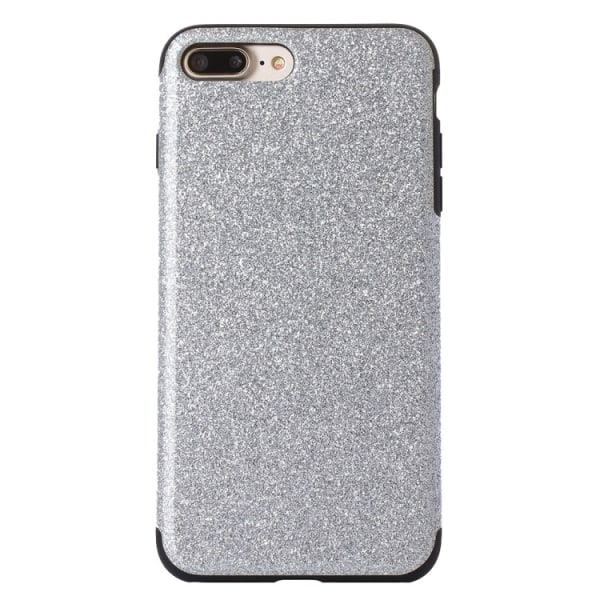 Stilrent glitter-skal för iPhone 7/8 plus Silver