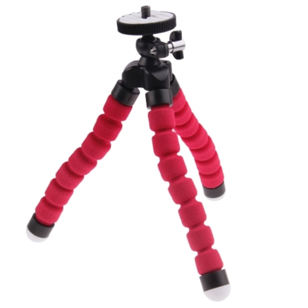 Tripod Bubble - Flexibel hållare för kamera och mobil Röd